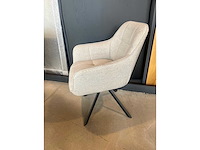 Dining chairs (8x)dining (8x) boucle beige 360 autoreturn - afbeelding 2 van  3