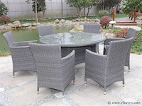 Dining set 7-delig - afbeelding 1 van  3