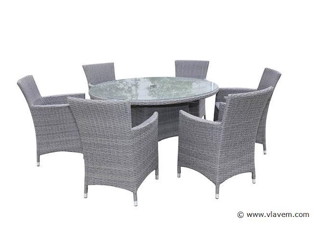 Dining set 7-delig - afbeelding 2 van  3