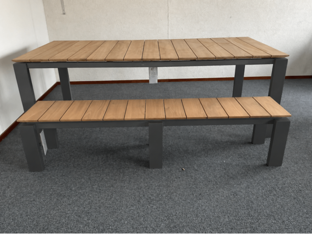 Dining-set suns, savona 340, matt royal grey - afbeelding 1 van  4