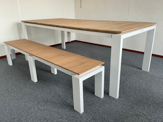 Dining-set suns, savona 340, matt white - afbeelding 2 van  5