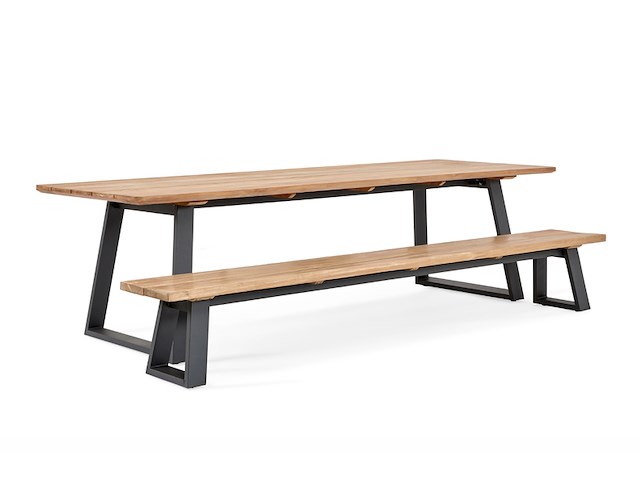 Dining set suns, tomar 280, matt royal grey - afbeelding 1 van  1