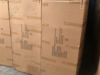 Diningset 11 delig - zwart wicker + lichtgrijze kussens - afbeelding 3 van  3