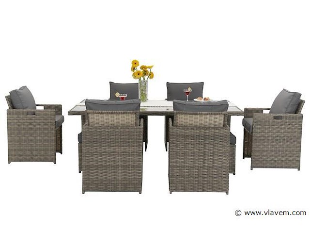 Diningset 11 delig - afbeelding 7 van  11