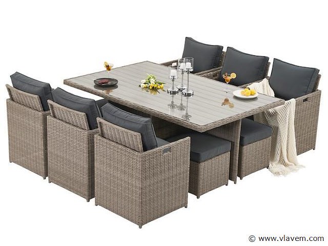 Diningset 11 delig - afbeelding 1 van  11