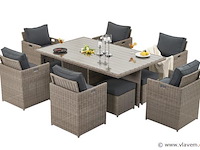 Diningset 11 delig - afbeelding 4 van  11