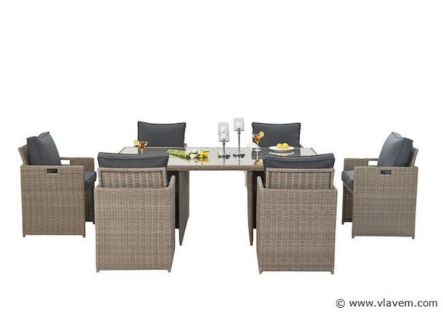 Diningset 11 delig - afbeelding 8 van  11