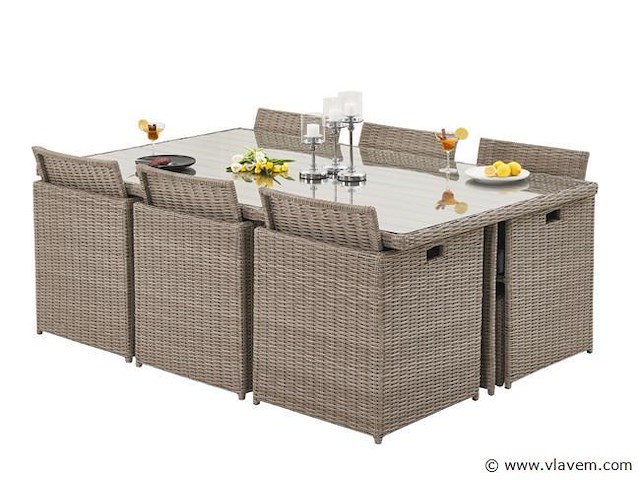 Diningset 11 delig - afbeelding 9 van  11