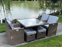 Diningset 9-delig - afbeelding 1 van  2
