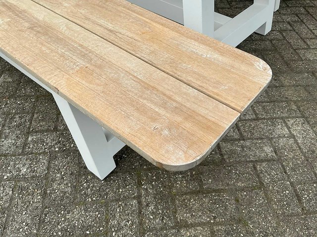 Diningset met 2 banken - afbeelding 5 van  9