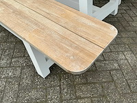 Diningset met 2 banken - afbeelding 5 van  9