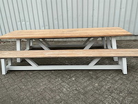 Diningset met 2 banken - afbeelding 6 van  9