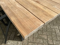 Diningset met 4 recliners - afbeelding 4 van  7