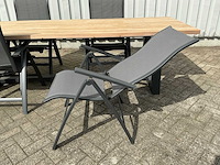 Diningset met 4 recliners - afbeelding 7 van  7