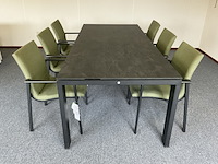 Diningset, suns, savona/carbon stone mrg, stone mrg - afbeelding 1 van  8