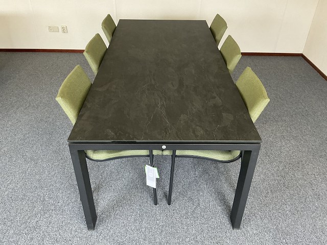 Diningset, suns, savona/carbon stone mrg, stone mrg - afbeelding 7 van  8