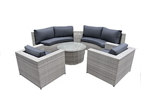 Diningset vonato, casual , lichtgrijs