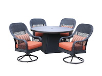 Diningset vonato, solaro, antraciet - afbeelding 2 van  3