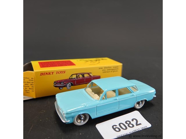 Dinky toys 552 chevrolet corvair (model 552). in originele doos. atlas - afbeelding 1 van  6
