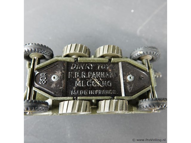 Dinky toys 80a e.b.r. panhard model pantserwagen. nr. 80a - afbeelding 5 van  5