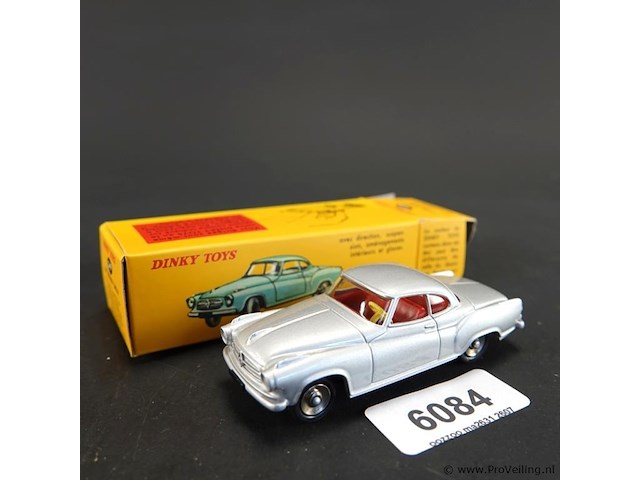 Dinky toys borgward isabella coupé (model 549). in originele doos. atlas - afbeelding 1 van  6