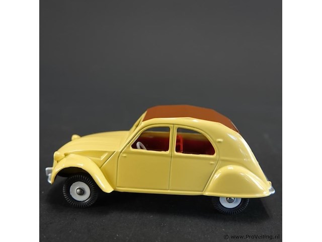 Dinky toys citroën 2cv (model 558). in originele doos. atlas - afbeelding 2 van  6
