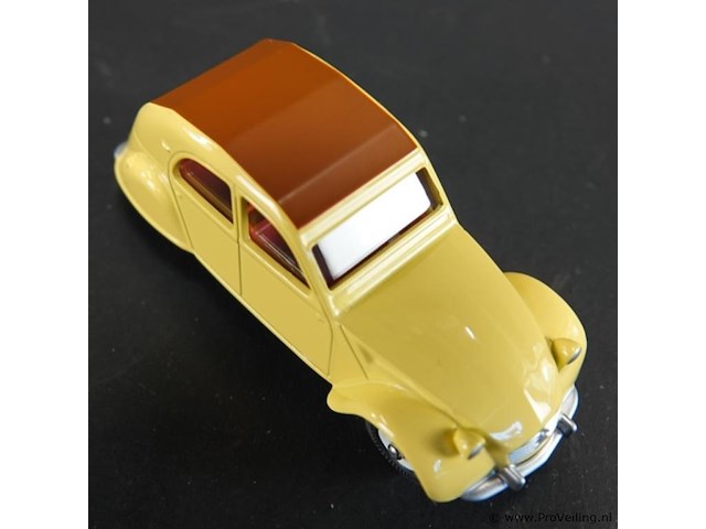 Dinky toys citroën 2cv (model 558). in originele doos. atlas - afbeelding 4 van  6