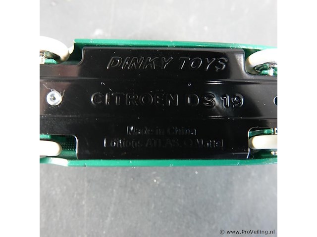 Dinky toys modelauto van een citroën ds 19 (model 24cp). in originele doos. atlas - afbeelding 5 van  5