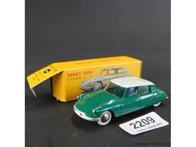 Dinky toys nr. 24 cp citroën ds 19 - afbeelding 1 van  5