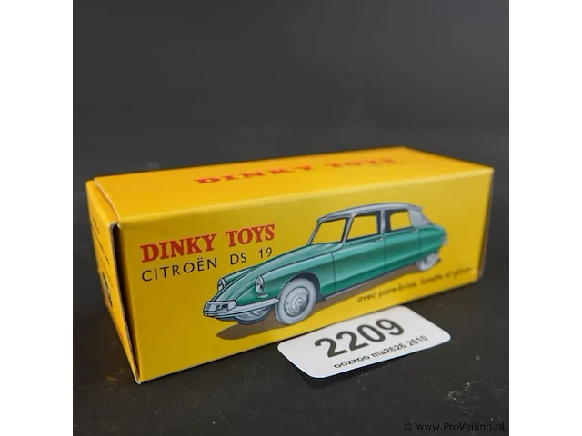 Dinky toys nr. 24 cp citroën ds 19 - afbeelding 5 van  5