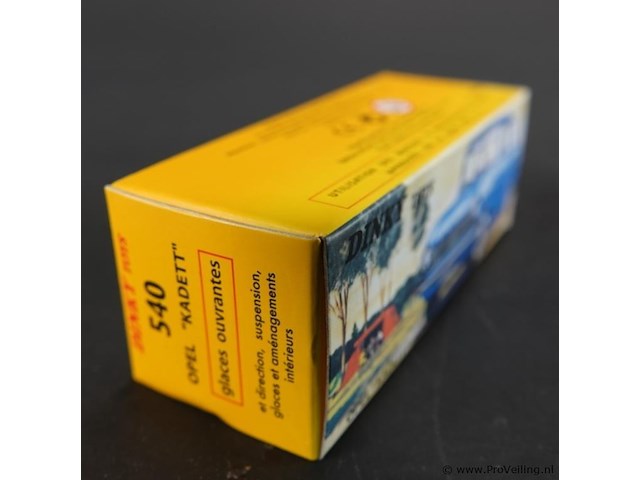 Dinky toys opel kadett a (model 540). in originele doos. atlas - afbeelding 6 van  6