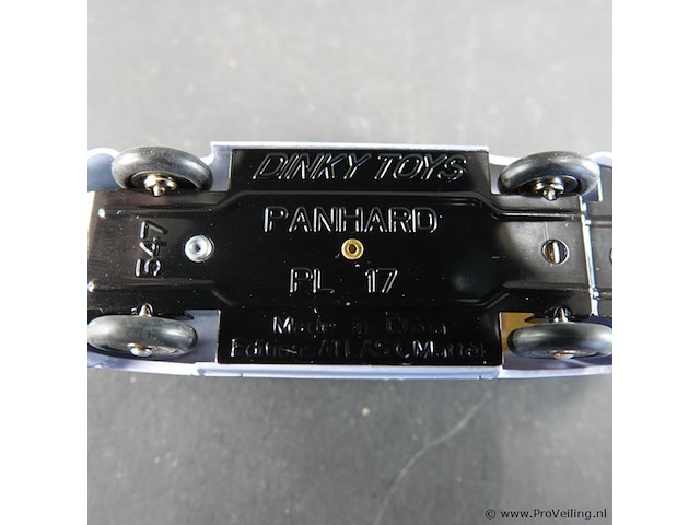 Dinky toys panhard p.l.17 (model 547). in originele doos. atlas - afbeelding 5 van  6