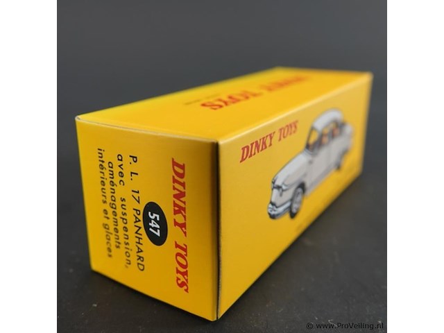 Dinky toys panhard p.l.17 (model 547). in originele doos. atlas - afbeelding 6 van  6