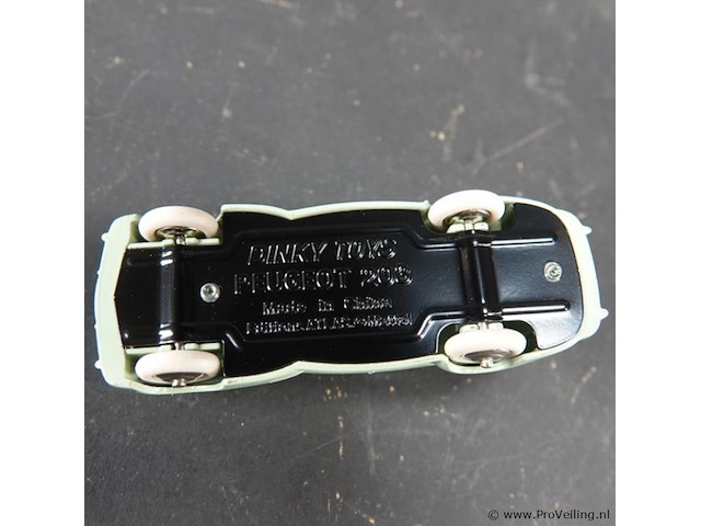 Dinky toys peugeot 203 (model 24r). in originele doos. atlas - afbeelding 4 van  5
