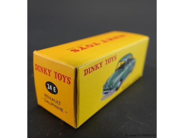 Dinky toys renault dauphine (model 24e). in originele doos. atlas - afbeelding 5 van  5