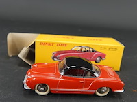 Dinky toys volkswagen coupe karman ghia. nr. 24m. atlas in originele doos - afbeelding 2 van  5
