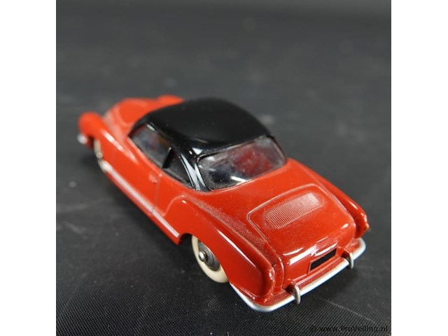 Dinky toys volkswagen coupe karman ghia. nr. 24m. atlas in originele doos - afbeelding 3 van  5