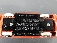 Dinky toys volkswagen coupe karman ghia. nr. 24m. atlas in originele doos - afbeelding 4 van  5