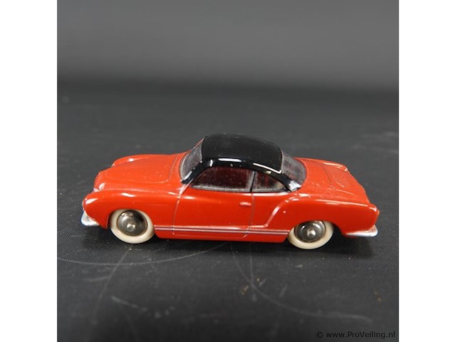 Dinky toys volkswagen coupe karman ghia. nr. 24m. atlas in originele doos - afbeelding 2 van  5