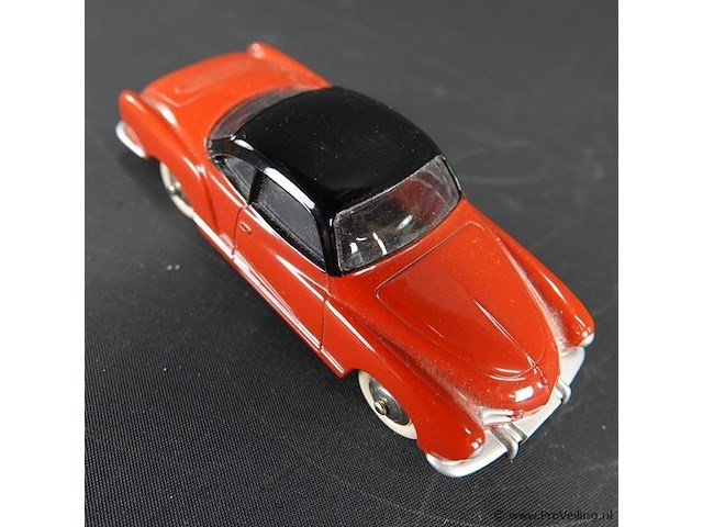 Dinky toys volkswagen coupe karman ghia. nr. 24m. atlas in originele doos - afbeelding 4 van  5