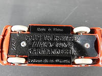 Dinky toys volkswagen coupe karman ghia. nr. 24m. atlas in originele doos - afbeelding 5 van  5