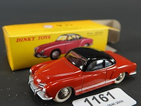Dinky toys volkswagen karmann ghia coupé (model 24m). in originele doos. atlas - afbeelding 1 van  5