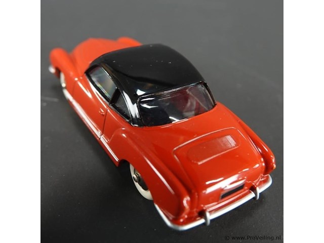Dinky toys volkswagen karmann ghia coupé (model 24m). in originele doos. atlas - afbeelding 3 van  5