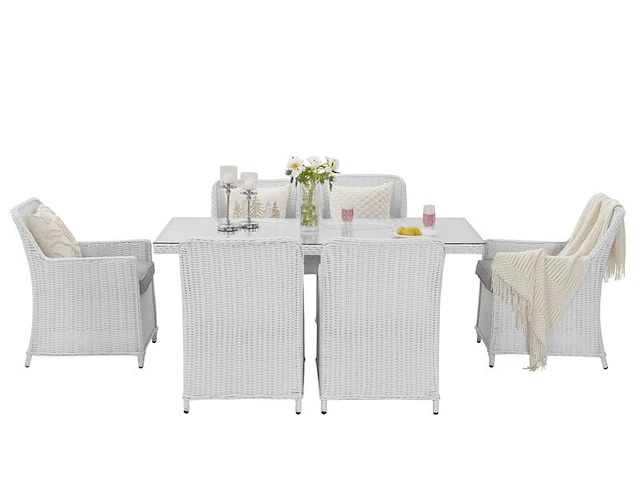 Dinnerset vonato, solara, wit - afbeelding 1 van  4