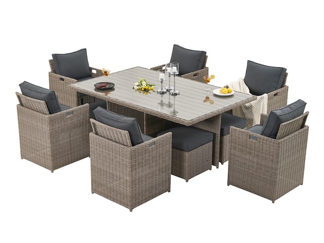 Dinnerset vonato, stone, beige - afbeelding 4 van  11