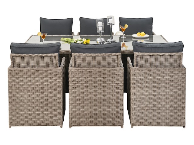 Dinnerset vonato, stone, beige - afbeelding 6 van  11