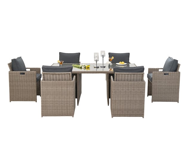 Dinnerset vonato, stone, beige - afbeelding 7 van  11