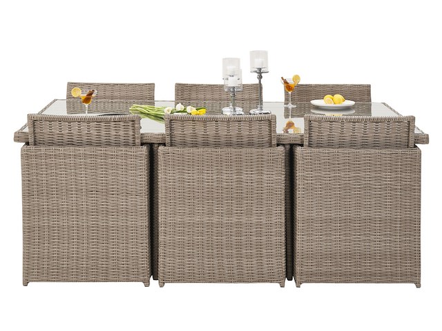 Dinnerset vonato, stone, beige - afbeelding 9 van  11