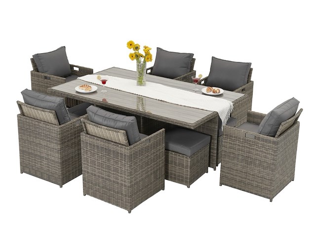 Dinnerset vonato, stormy, bruin - afbeelding 4 van  11
