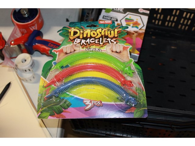 Dino armbanden setje2 sets - afbeelding 2 van  3